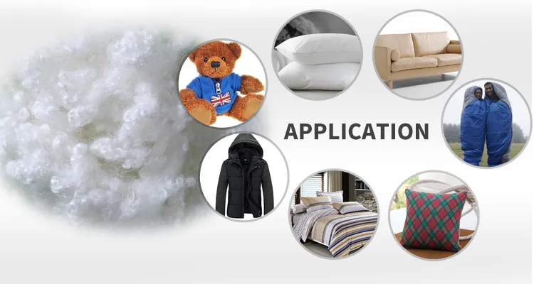 1.2D 1.4D 3D Recycled Polyester Staple Fiber