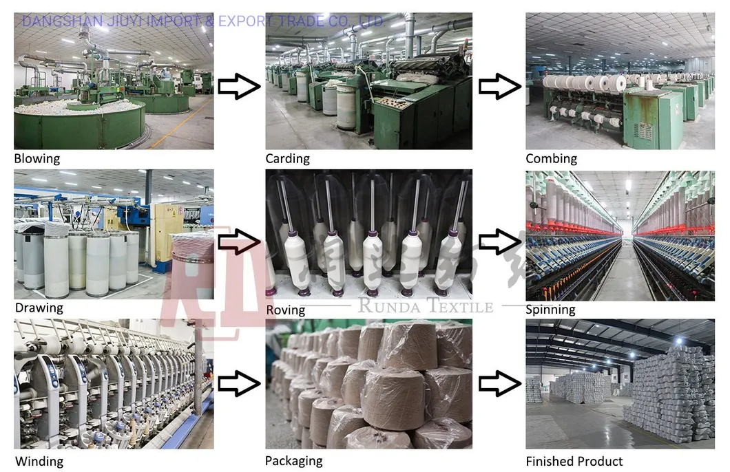 100% Bci Cotton Melange 20/2, 28s, 40s, 42s/1 for 12gg Use Knitting