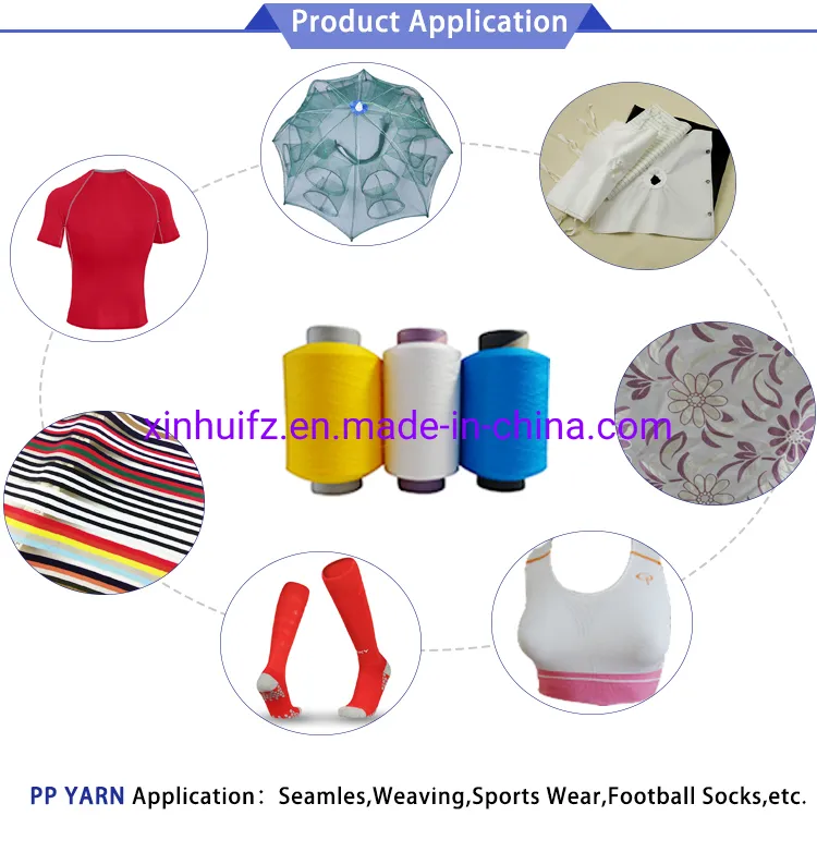 100% Polyester Dope Dyed DTY Yarn (75D - 600d)