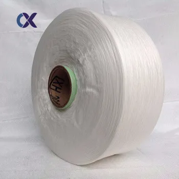 100% Polyester Dope Dyed POY Yarn From 75D/36f--600d/192f
