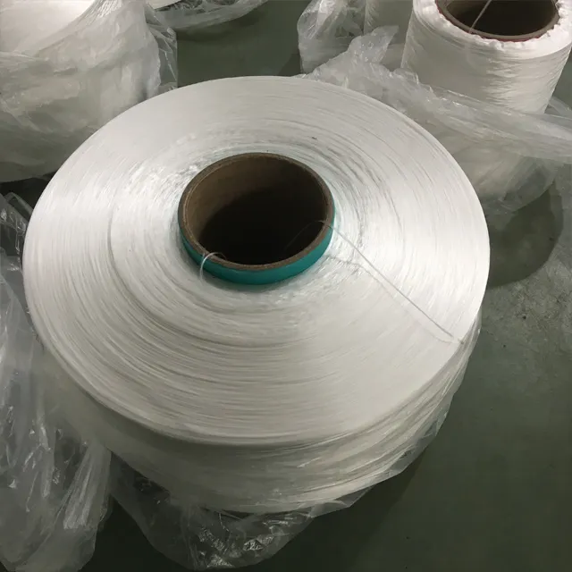 100% Polyester Dope Dyed POY Yarn From 75D/36f--600d/192f