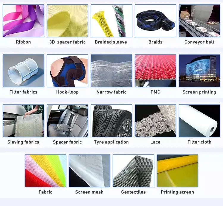 100% Polyester Monofilament Yarns for Spacer Fabric (30D/1F)