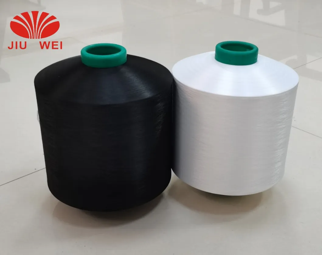 100% Polyester Yarn DTY 75D/144f/2 SD RW Nim AA S+Z