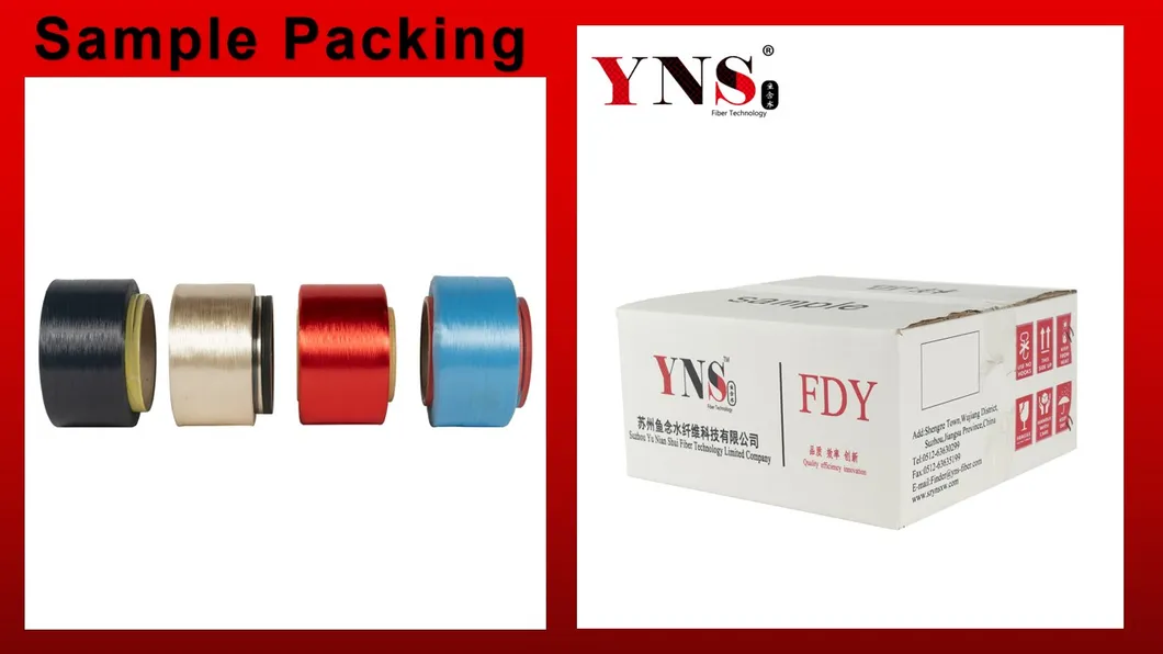 100% Recycled FDY Optical White Polyester Yarn 75D (83dtex) for Weaving with Grs Certification