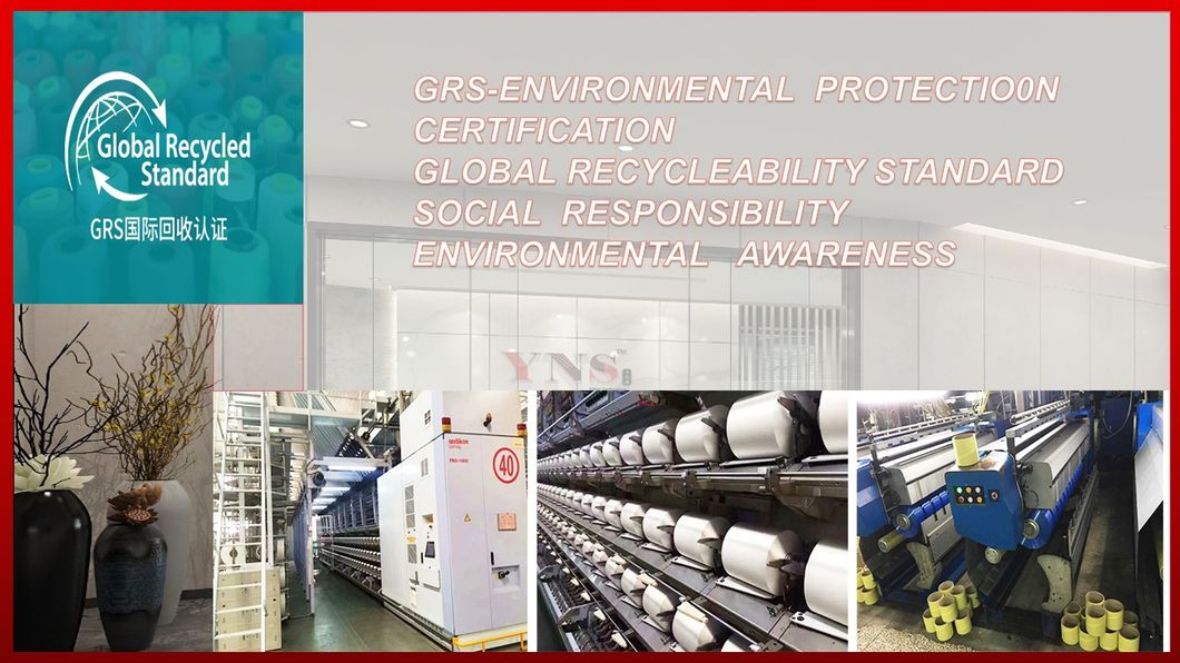 100% Recycled Polyester Yarn of DTY SD RW 100d/144f for Home Textile with Grs Certification