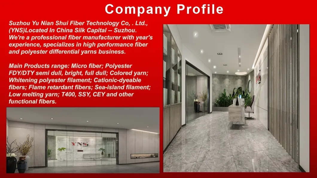 100% Recycled Polyester Yarn of DTY SD RW Him 300d/96f (333dtex) with Grs Certification