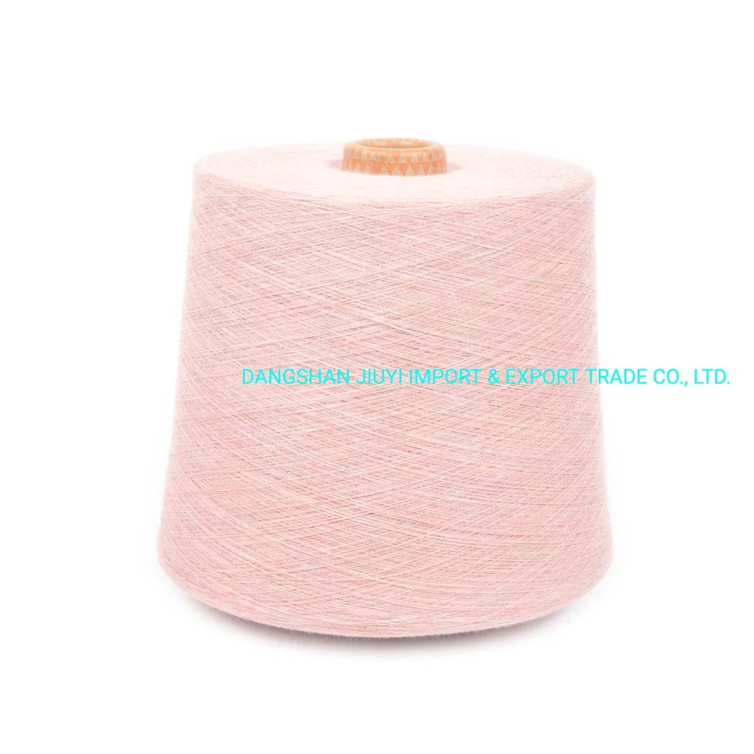 100% Viscose Dyed Melange Yarn for Knitting Circular Fabric Weaving