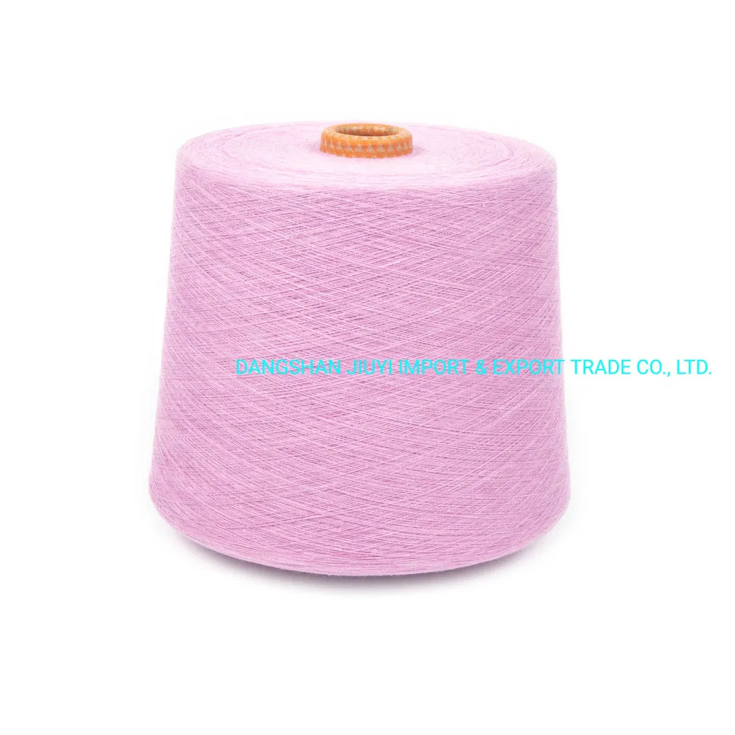 100% Viscose Dyed Melange Yarn for Knitting Circular Fabric Weaving