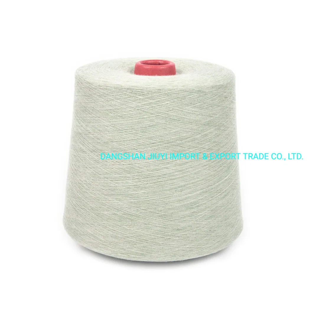 100% Viscose Dyed Melange Yarn for Knitting Circular Fabric Weaving