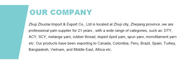 1500d High Tenacity Industrial Polyester Yarn Raw White for Air Spring