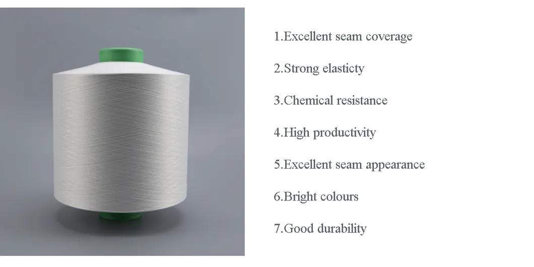 150d/48f/2 Him Polyester DTY with Grs Certificate Recycled Yarn 20/2