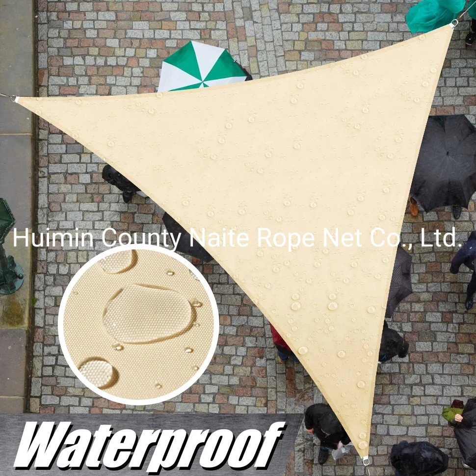 185GSM Sand UV Black Shade Sails Rectangle 3X5m Canopy for Patios Outdoor Backyard Garden Deck