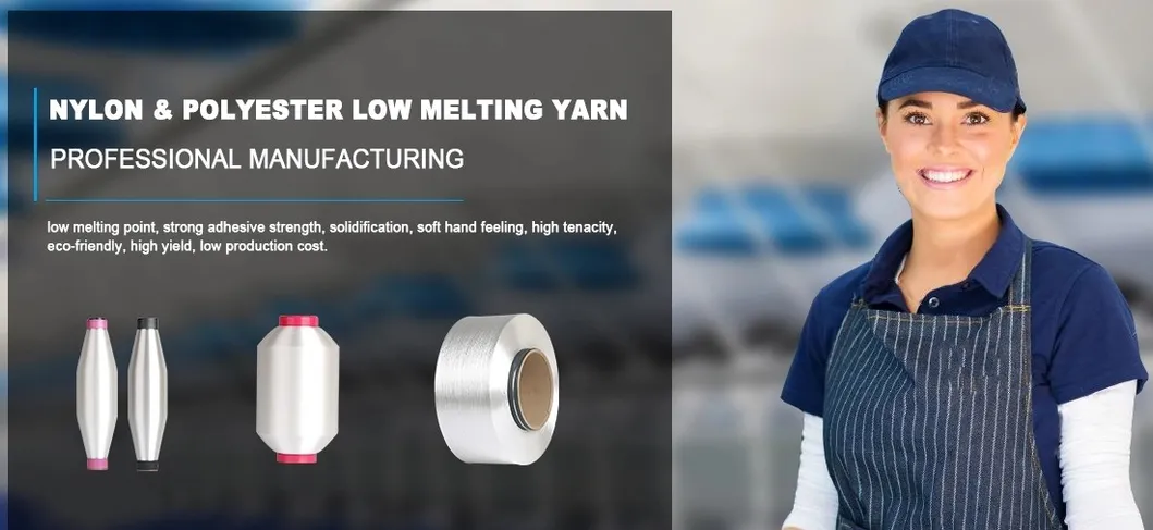 200D 85 Degree Celsius Low Melting Nylon Yarn