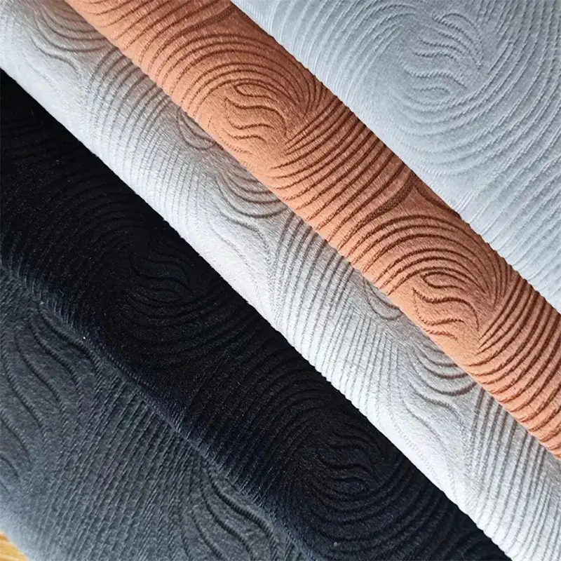 What role does emboss car seat fabric play in achieving modern automotive design trends