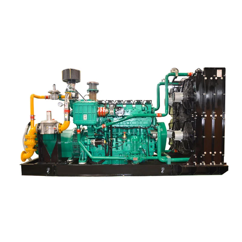 How does a stable PLC natural gas generator set improve operational reliability for industrial facilities