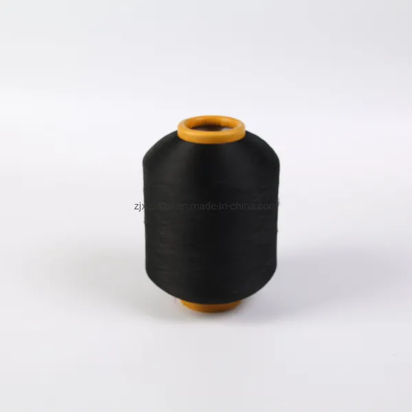 2075 Free Samples Yarn Acy Scy Socking Use Undyed Spandex Polyester Single Covered Yarn