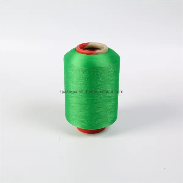 2075 Free Samples Yarn Acy Scy Socking Use Undyed Spandex Polyester Single Covered Yarn