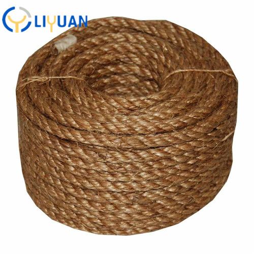 3/4 Strand 6/18′′ 600FT Sisal Rope Jute Material