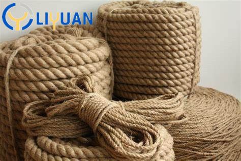 3/4 Strand 6/18′′ 600FT Sisal Rope Jute Material