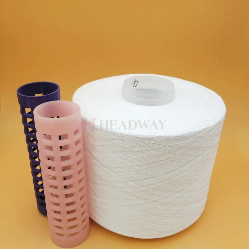 42s/2 45s/2 Raw White 100% Spun Polyester Yarn for Sewing Thread