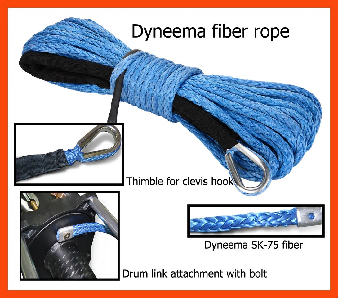 4X4 Synthetic Rope for Offroad Winch