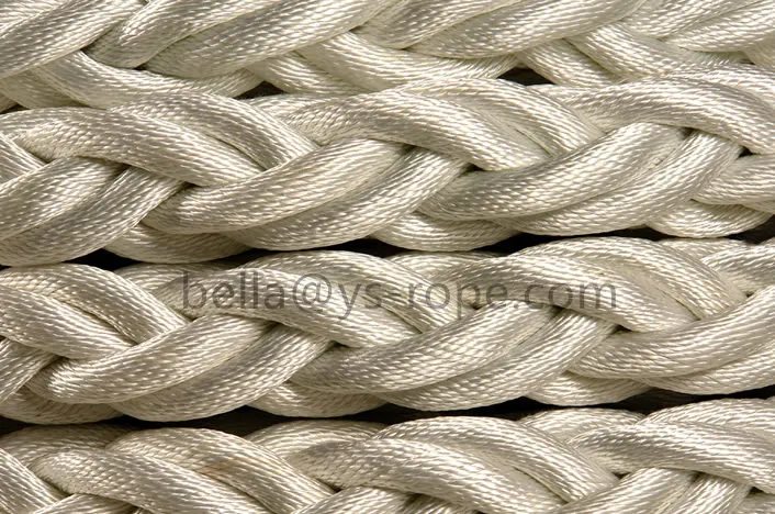 8/12 Strands Mixed Polypropylene+Polyester Nylon Polyamide Marine Towing Rope for Mooring