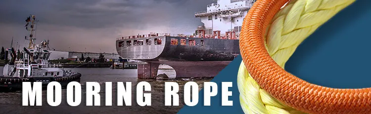 8 Strand Super Quality Nylon/PP/UHMWPE/Hmpe/Polyester Ship Rope Mooring Rope with Lr Certificated