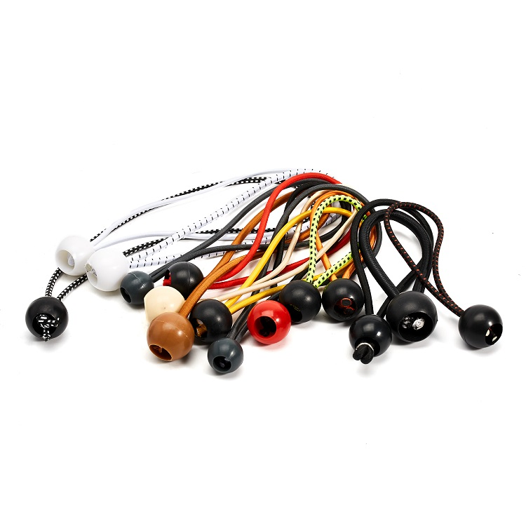 Ball Bungee Cords 6 Inch Elastic Cord with Ball for Camping