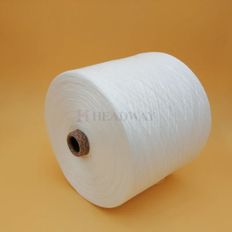 Best Price Super Quality 22s/2 40s/2 42s/2 Raw White 100% Polyester Sewing Thread Manufacture