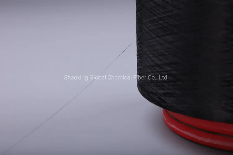 Carbon Filament Yarn FDY Black 40d