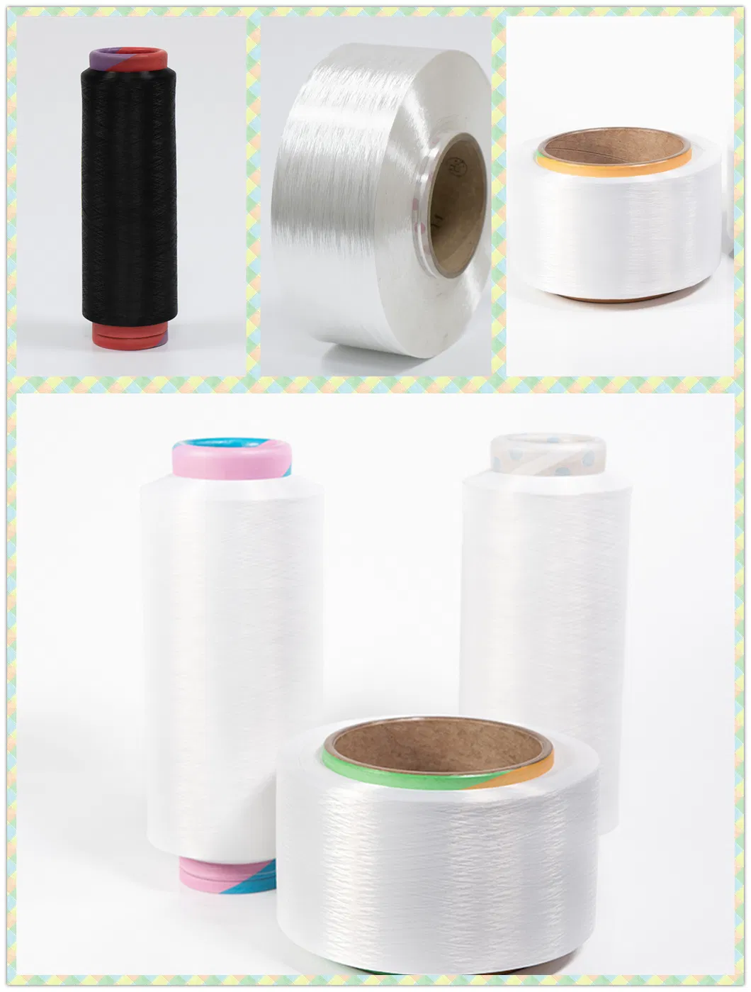 China Factory FDY Colorful DTY 100 Polyester Draw Texturing Yarn