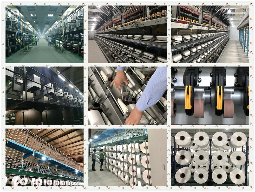 China Factory FDY Colorful DTY 100 Polyester Draw Texturing Yarn