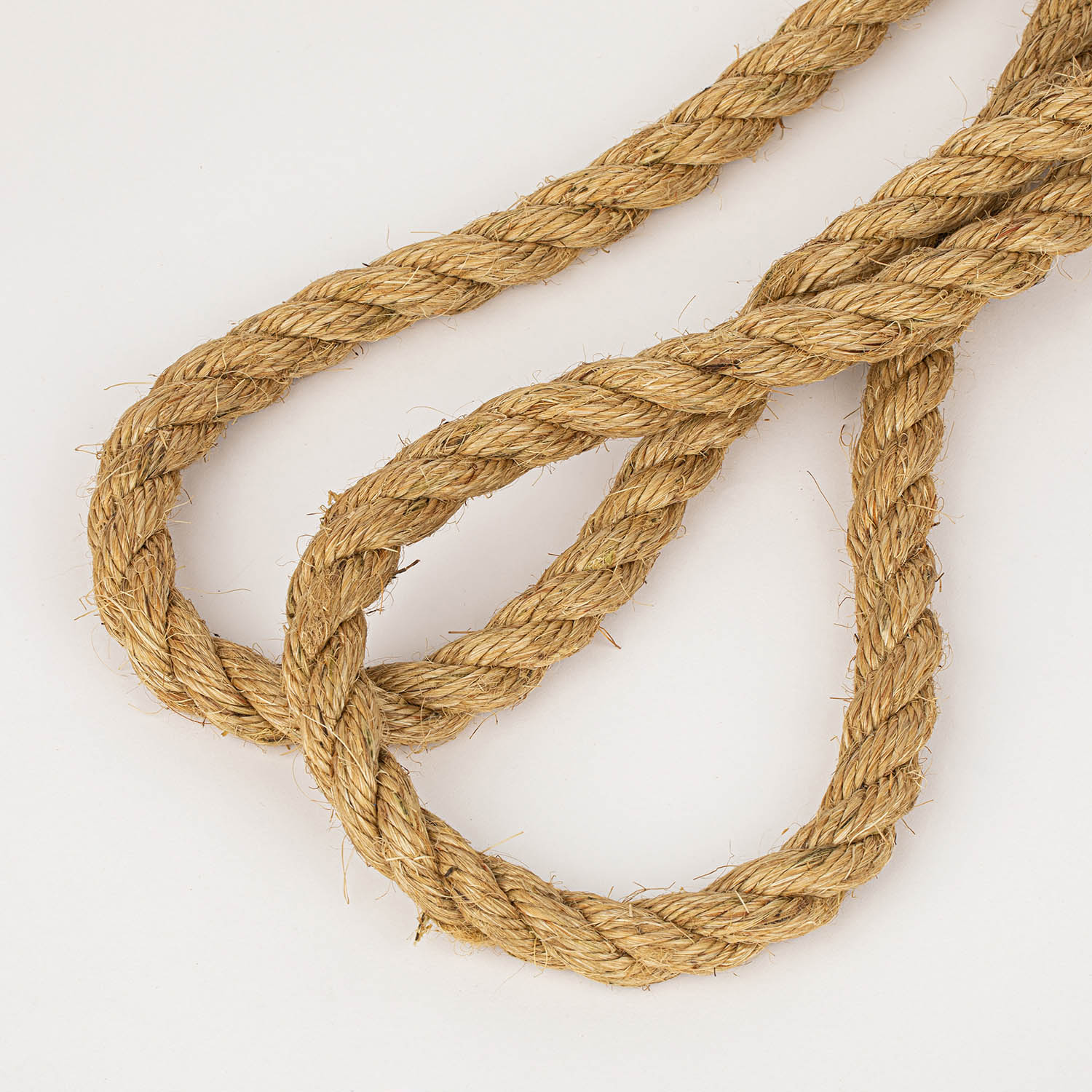 China Factory Twist 3/4 Strand Natural Manila /Sisal Jute Rope