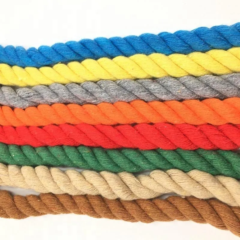 Cotton Cord 3 Ply Twisted Macrame Cotton Rope DIY Projects