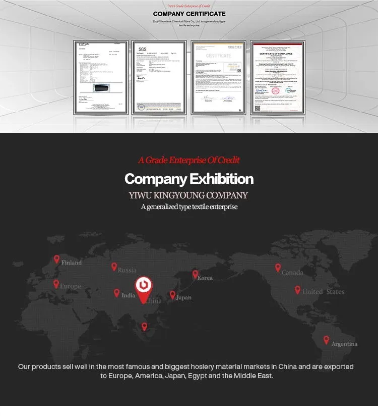 Cotton Knitting Spun Weaving Polyester Yarn 21s