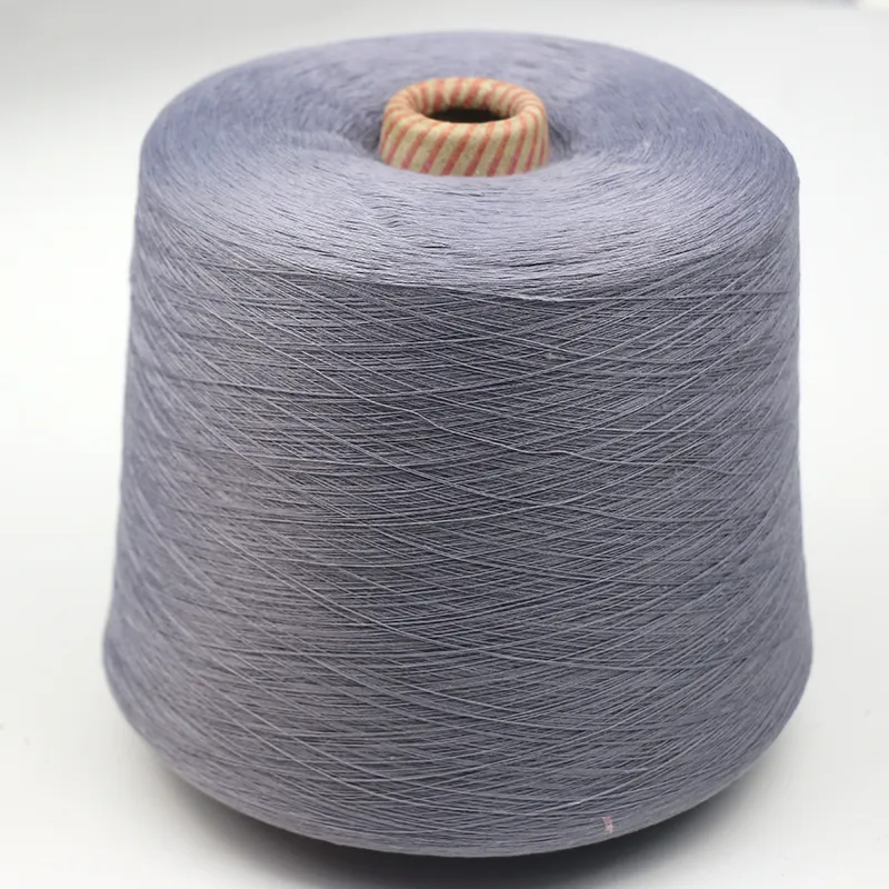 Cotton Knitting Spun Weaving Polyester Yarn 21s