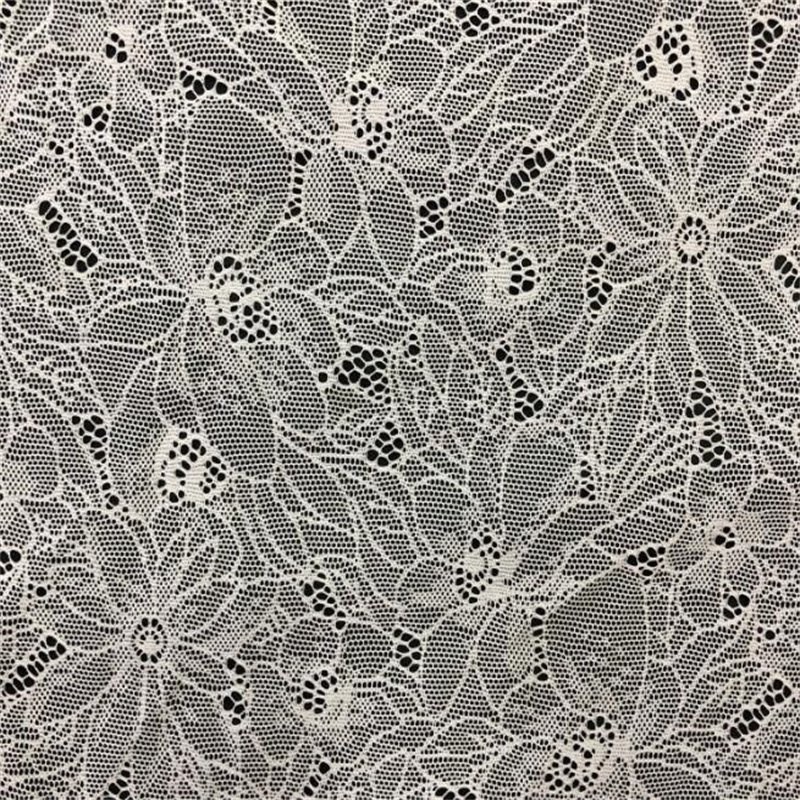 Custom Beautiful Fashion Flowers Stretch Guipure Lace Dress Fabric for Dresses