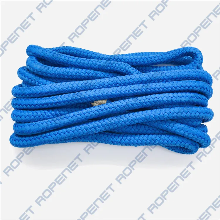 Double Braid Nylon Dockline, Mooring Rope with Spliced Soft Eye