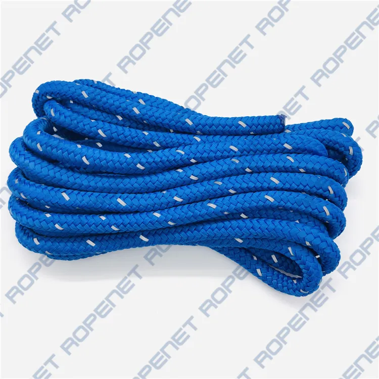 Double Braid Nylon Dockline, Mooring Rope with Spliced Soft Eye