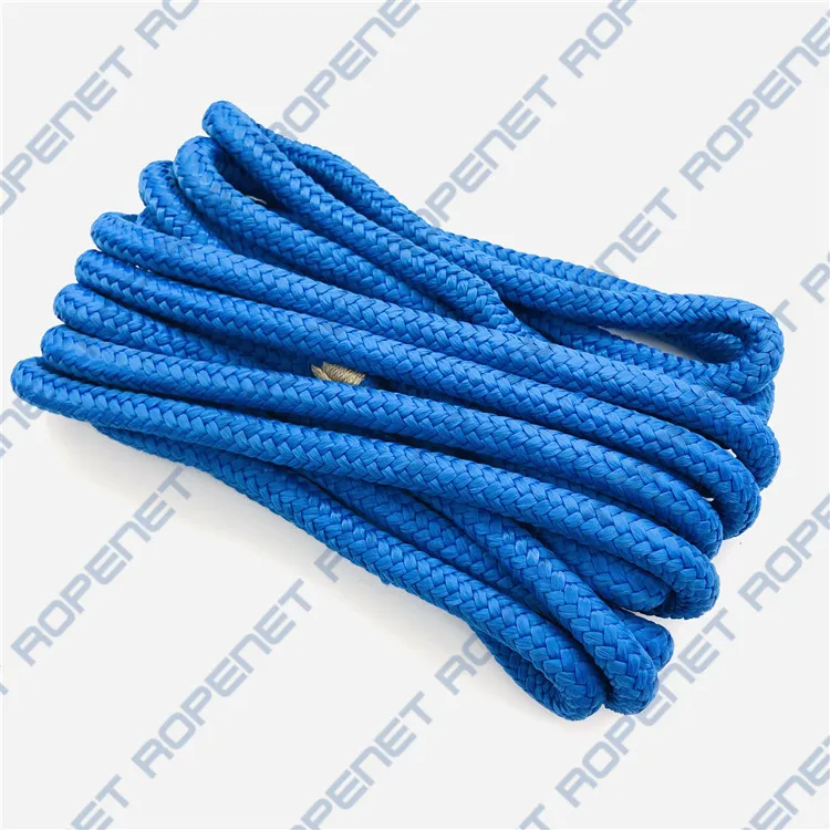 Double Braid Nylon Dockline, Mooring Rope with Spliced Soft Eye