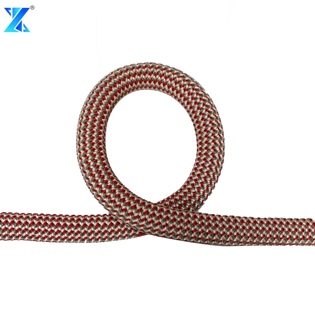 Double Braided Polyester Pulling Rope Anchor Rope with Eye Loop for Marine & Winching 1/2" X 300FT
