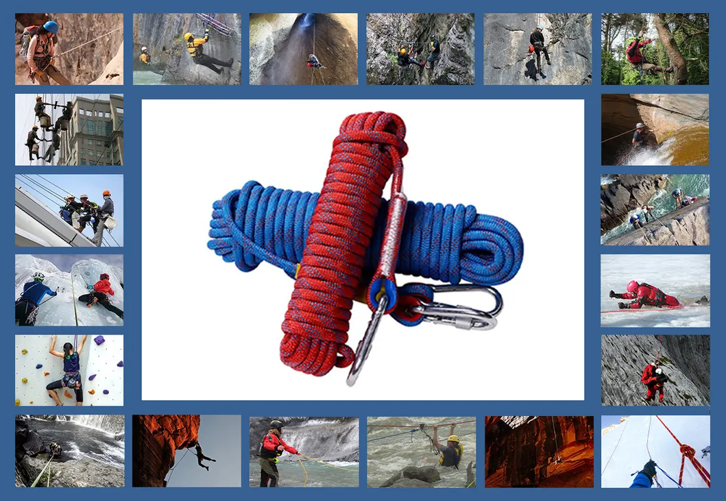 Double Braided Polyester Pulling Rope Anchor Rope with Eye Loop for Marine & Winching 1/2" X 300FT