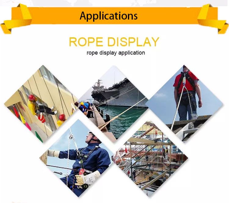 Durable and Wear Resistant Great Toughness Manila Rope