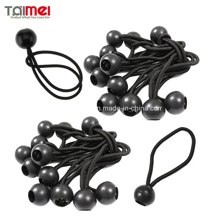 Elasticated Bungee Tie Cord and Bungee Ball for Tarpaulin