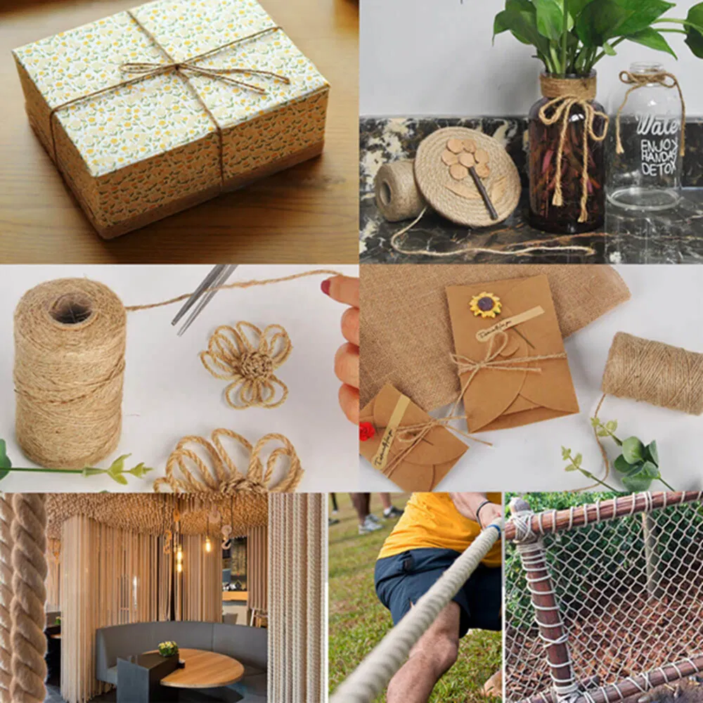 Factory Price Gardening Natural Sisal Rope Jute Rope Twine 10mm Jute Rope