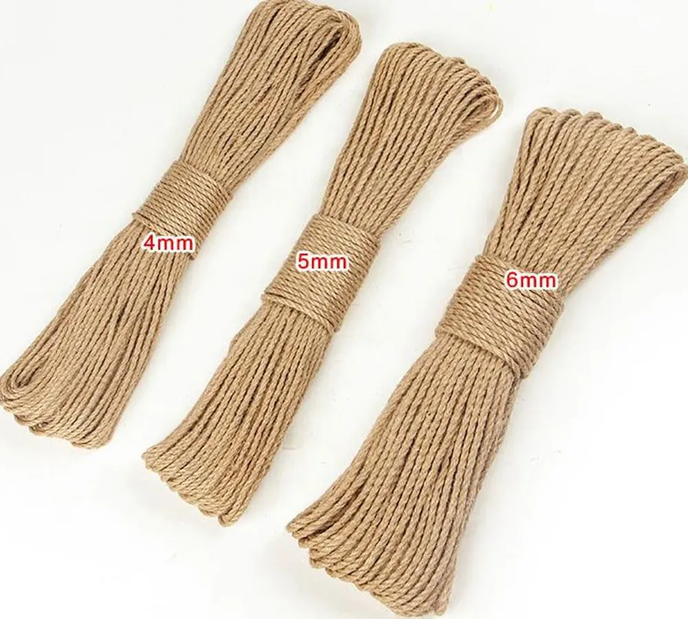 Factory Price Gardening Natural Sisal Rope Jute Rope Twine 10mm Jute Rope