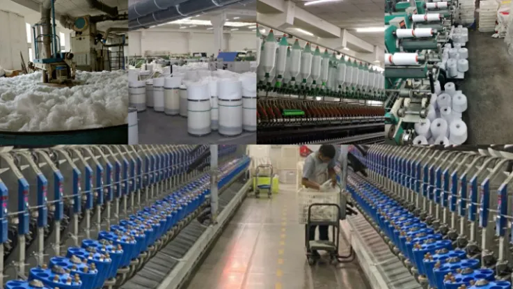 Factory Wholesale 100% Polyester Sewing Thread Ne 40s/2 China Manufaturer Raw White Thread 5000meters 1000meters