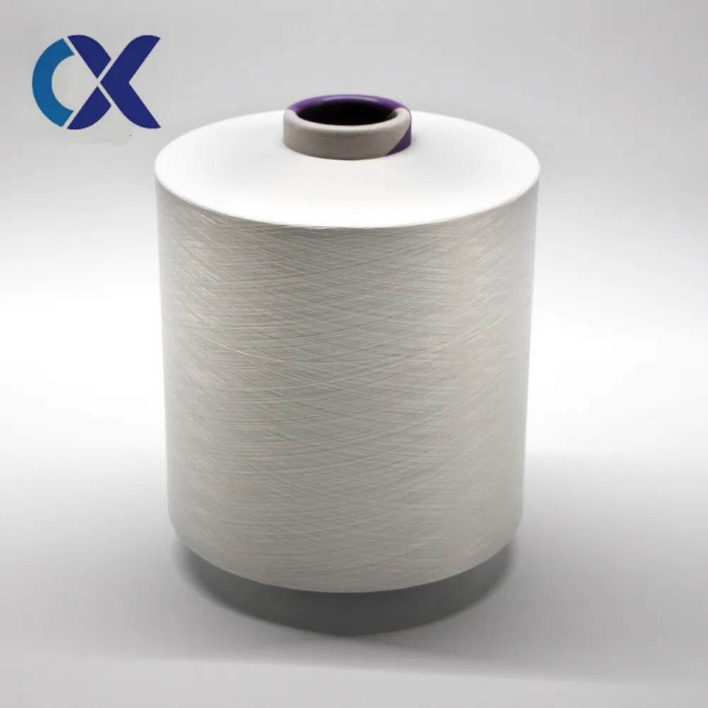 Flame Resistant Yarn DTY 150/48 Polyester Yarn Raw White Pattern