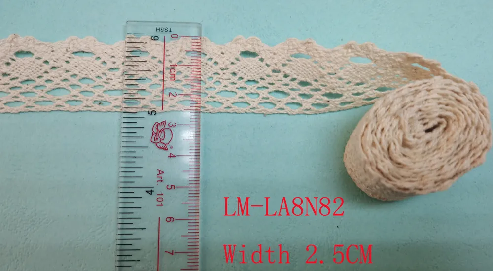 Garment Accessories Color Retail DIY Artic Drawnwork Chemical Lace Trim Woven Wave Small Yarn Lace Purfle Embroidery Crochet 25mm Small Cotton Lace Roll