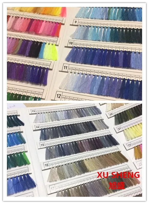 Good Colour Fastness Dope Dyed Polyester Yarn 40/2 Spun Sewing Thread Industrial Sewing Thread